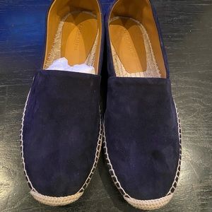 Ralph Lauren Bowsworth suede espadrille size 9.